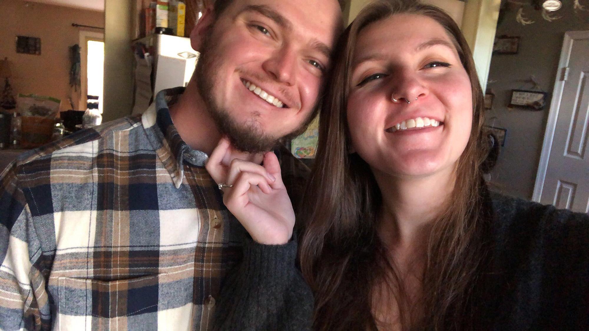 September 28th 2019. The Day I said YES. First selfie together as an "engaged" couple.