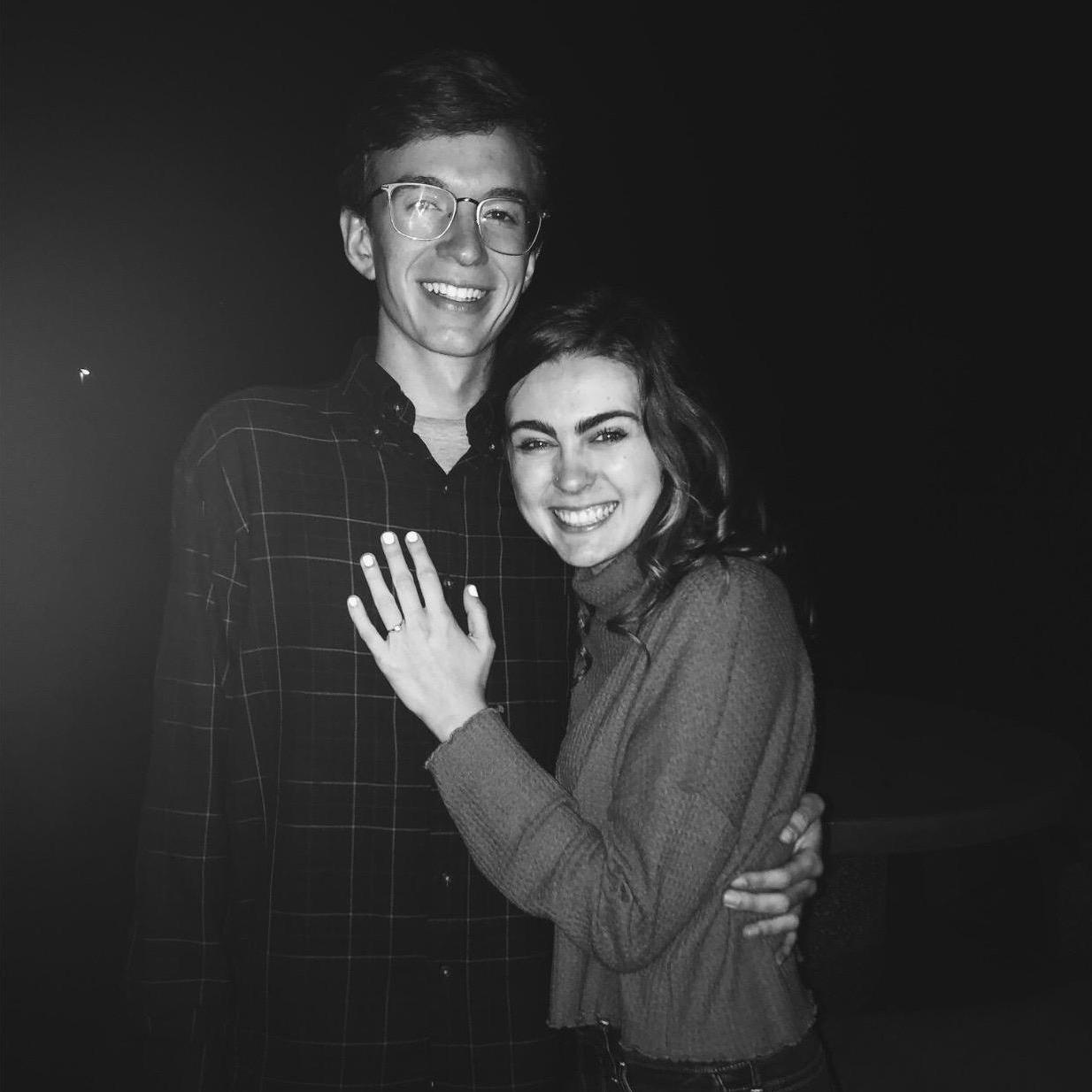 The night she said "yes!"