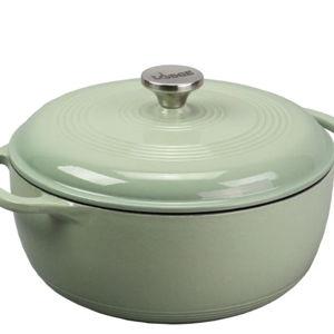 Essential Enamel Dutch Oven - 6 QT / Sage