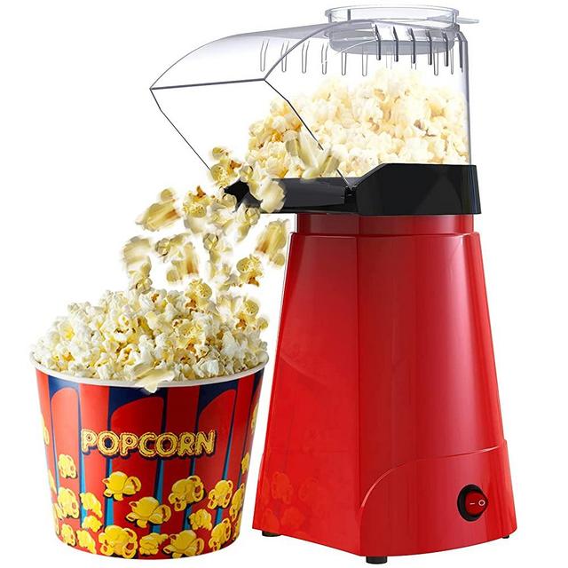 Hot Air Popper Popcorn Maker with 2 Popcorn Boxes for Home, 1200W Air  Popcorn Popper, BPA Free Small Popcorn Maker, No Oil 2 Minutes Fast Air  Popped Popcorn Maker, ETL Certified Mini