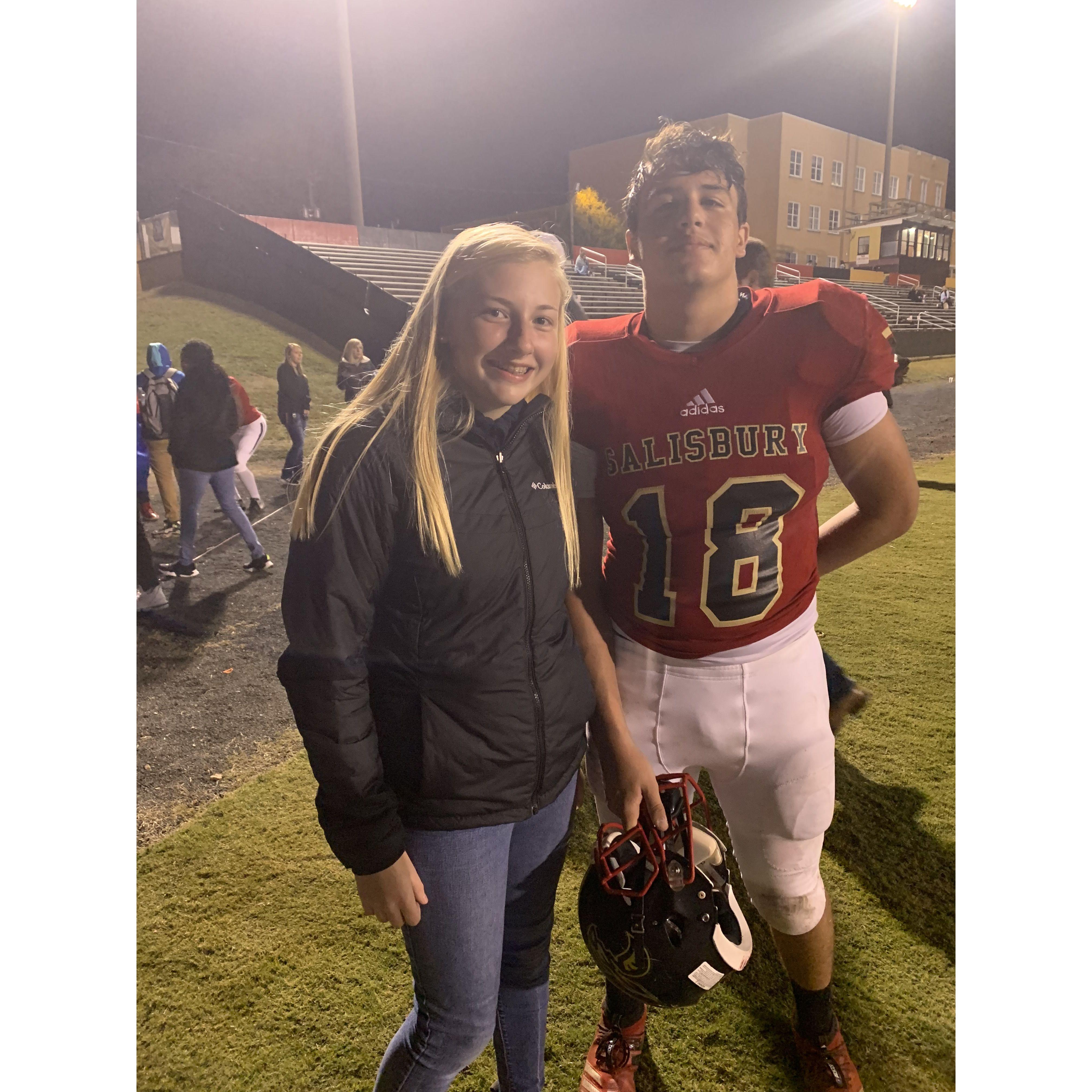 Our first picture together!