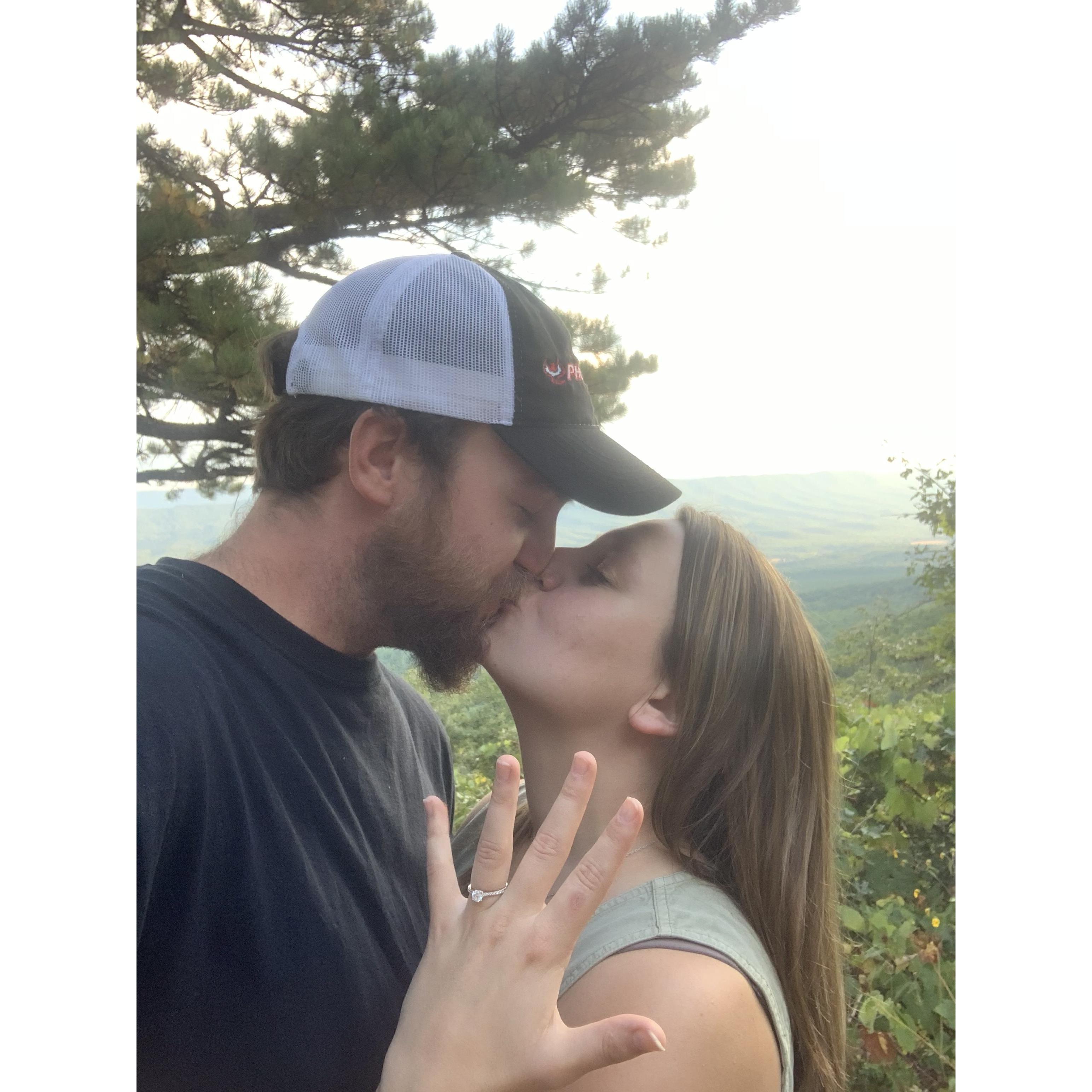 She said yes!!