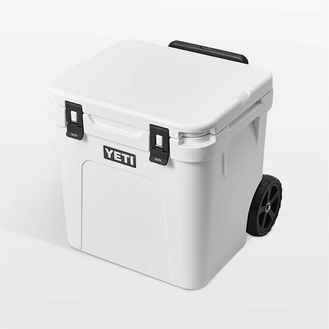 YETI Roadie 48 Rolling Wheeled Cooler White