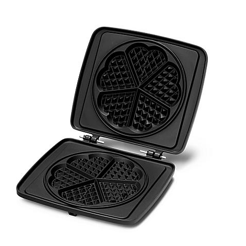 Croquade Heart-Shaped Waffle Plate