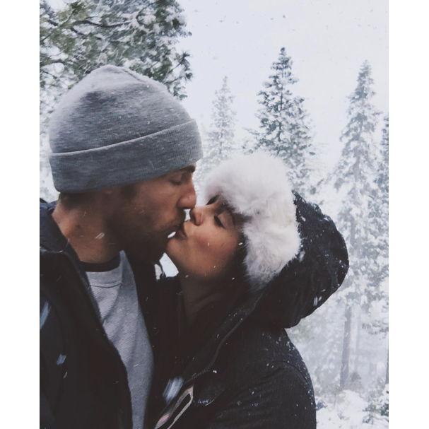 At Becca's Tahoe Cabin when we got snowed in.... bummer we had to stay an extra day. c: 2015