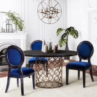 Cerused Oak Dining Chair, Set of 2