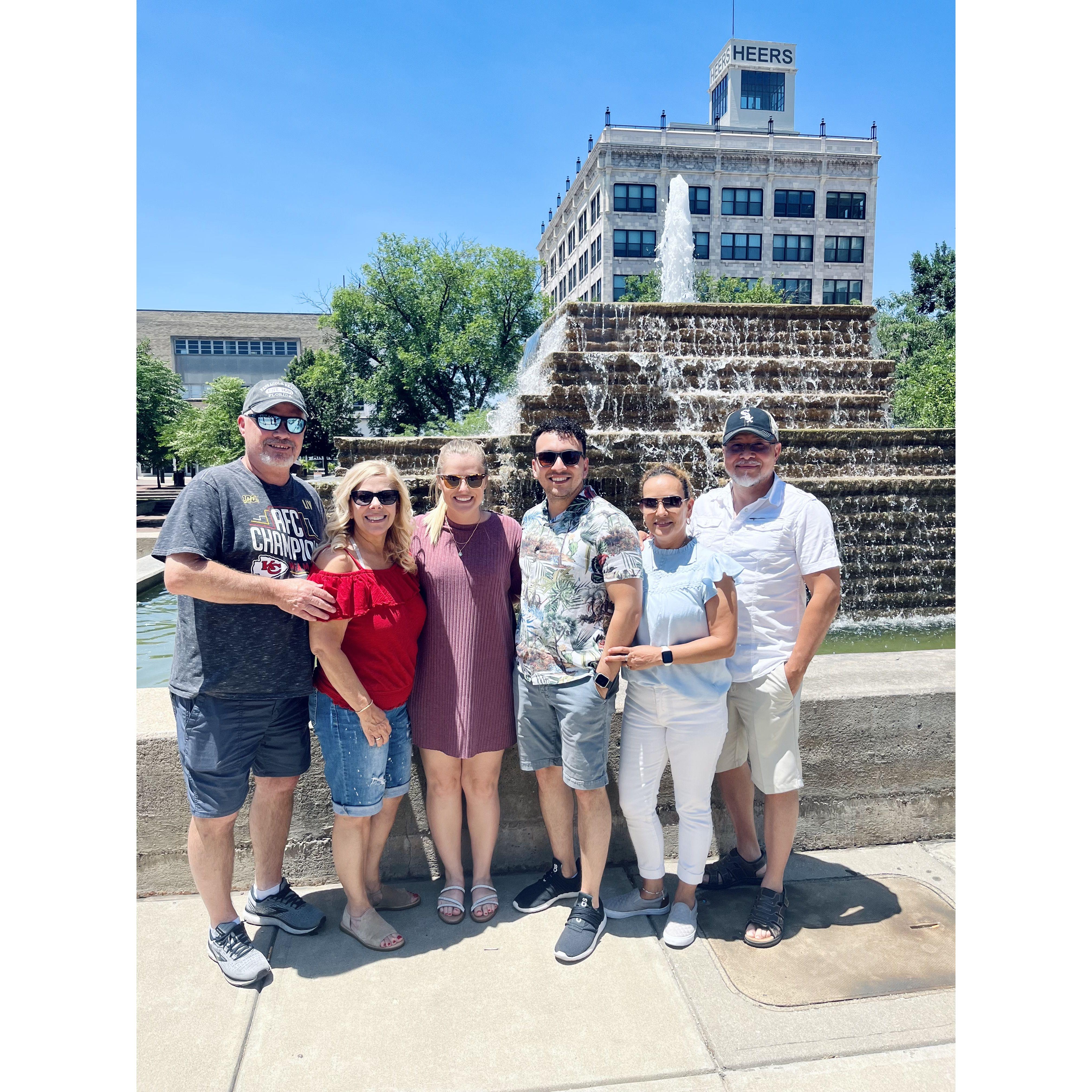 Our parents met for the first time at Civil Kitchen, in Springfield, MO on Father's Day 2022.