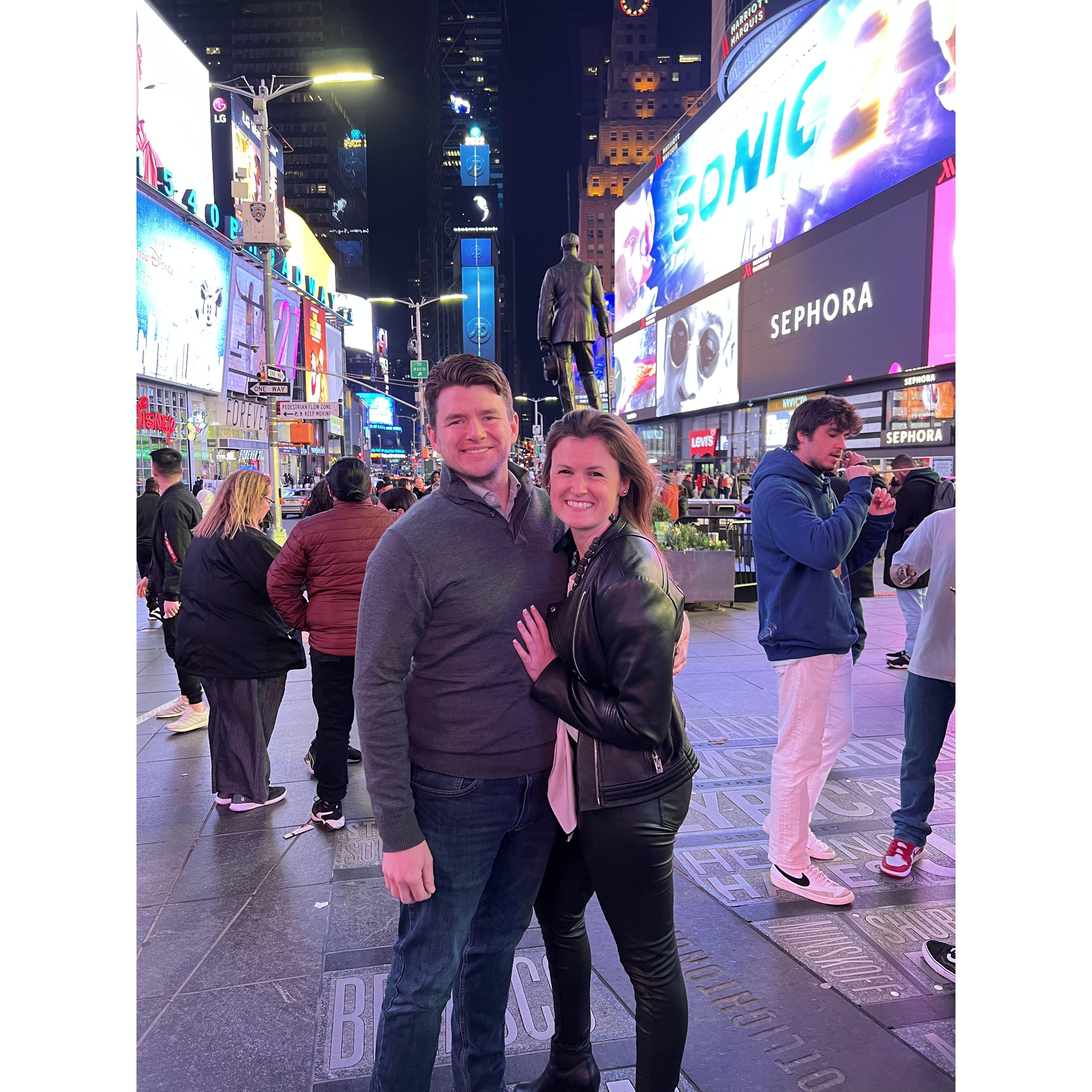 Chris' first time to New York City (2022)