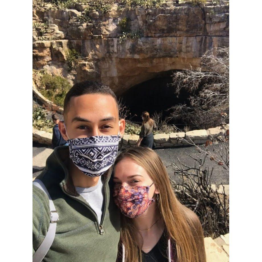 Carlsbad Caverns for our 2 year anniversary