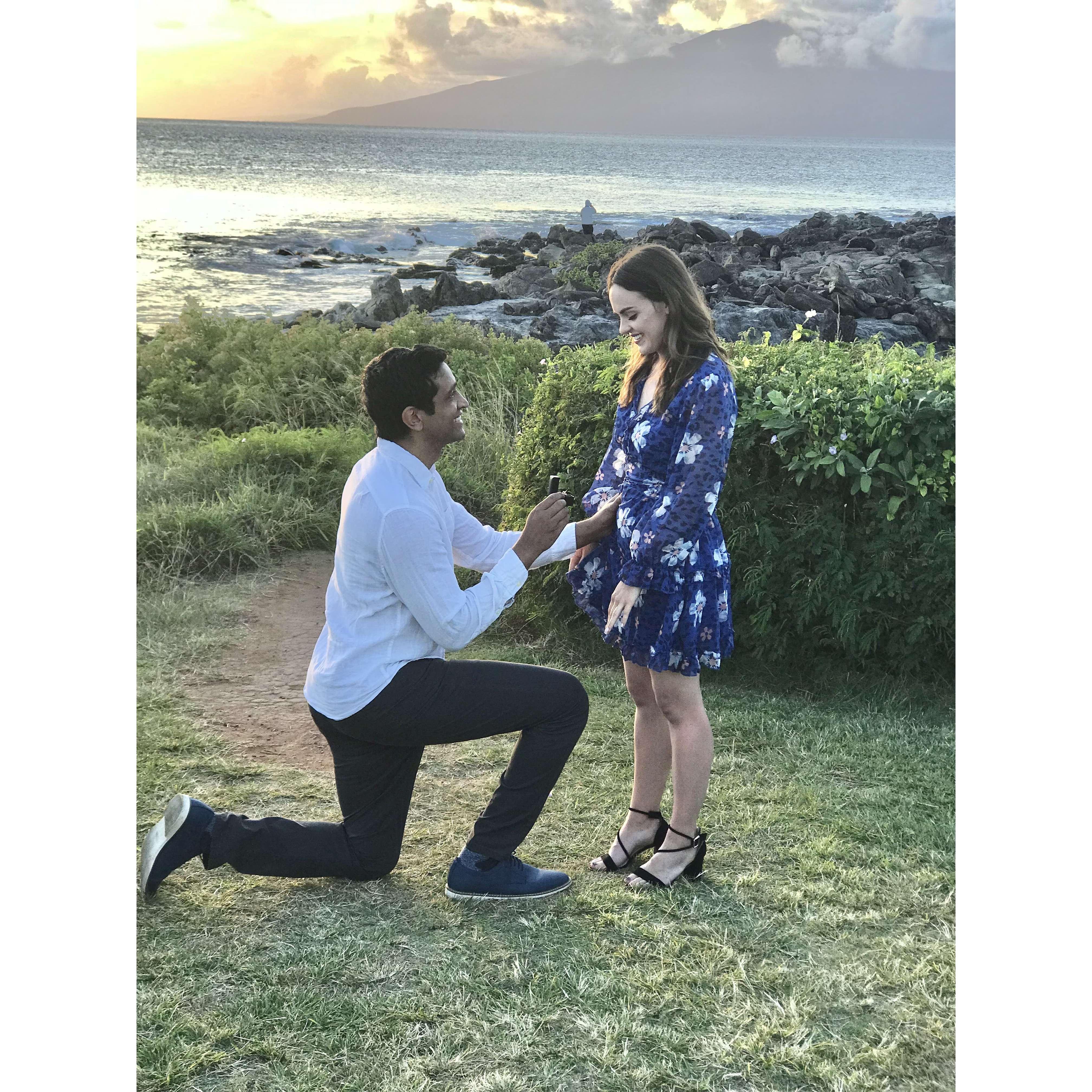 but Jonathan had an important question to ask. Abby couldn't wait to say yes!