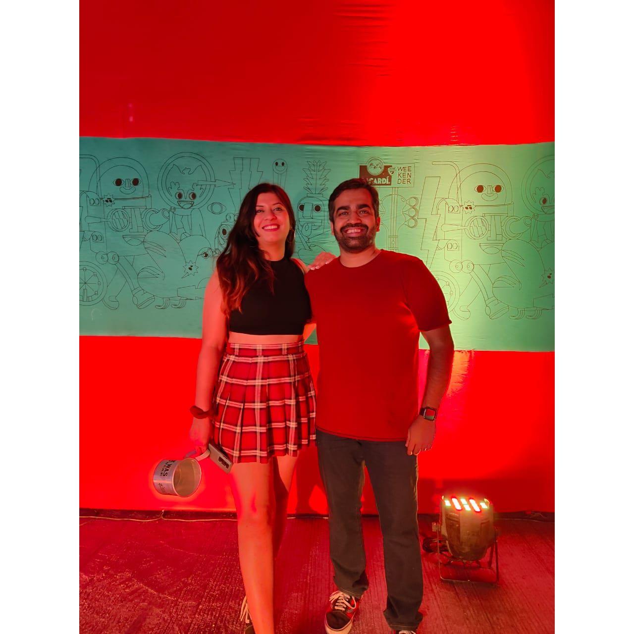 Our first music festival