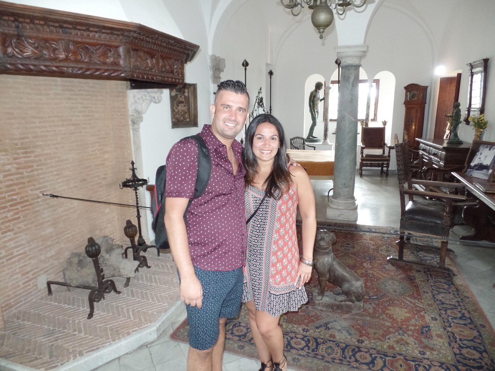 First trip to Italy...Talked him into checking out a Museum in Capri! 🇮🇹