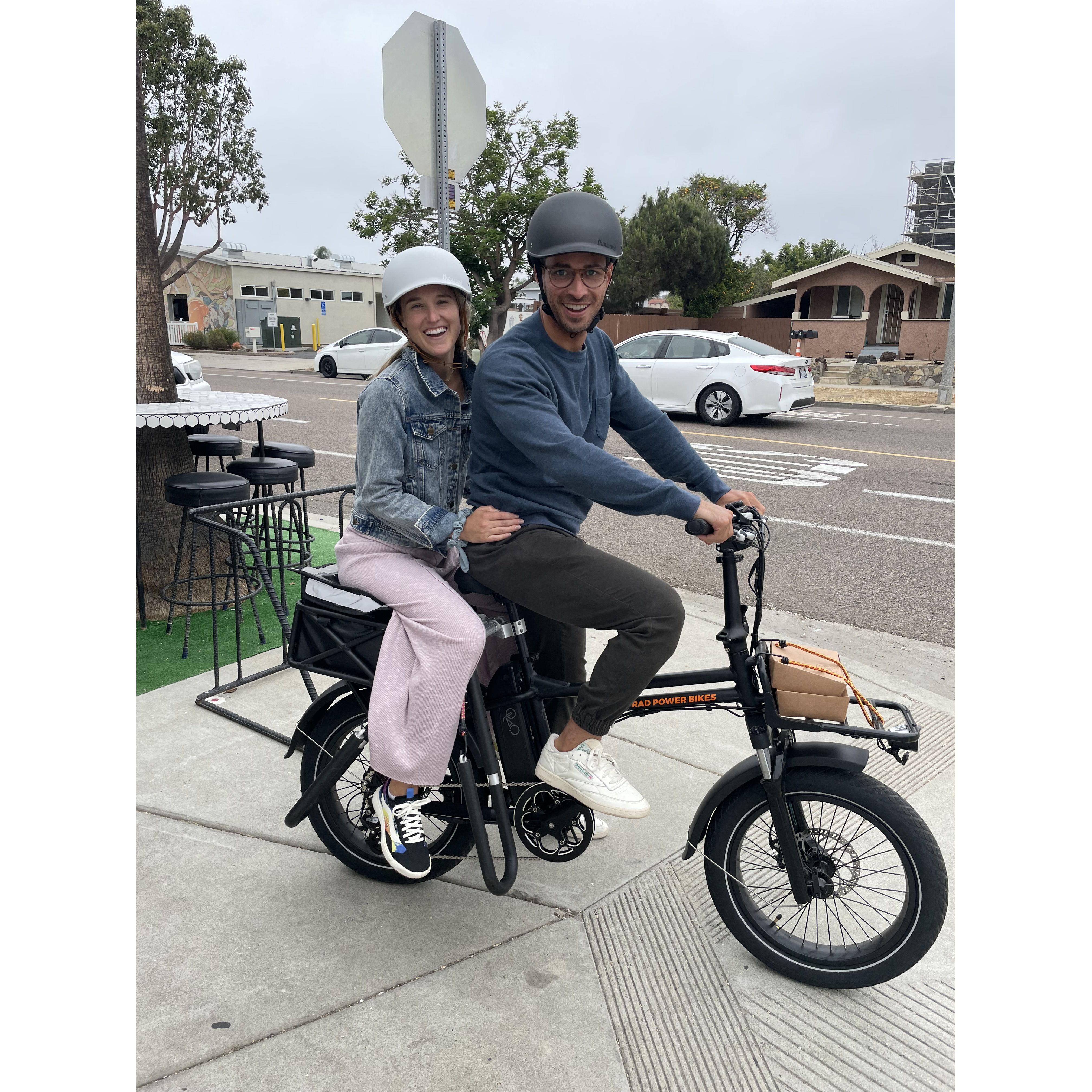 Our favorite way to get around town