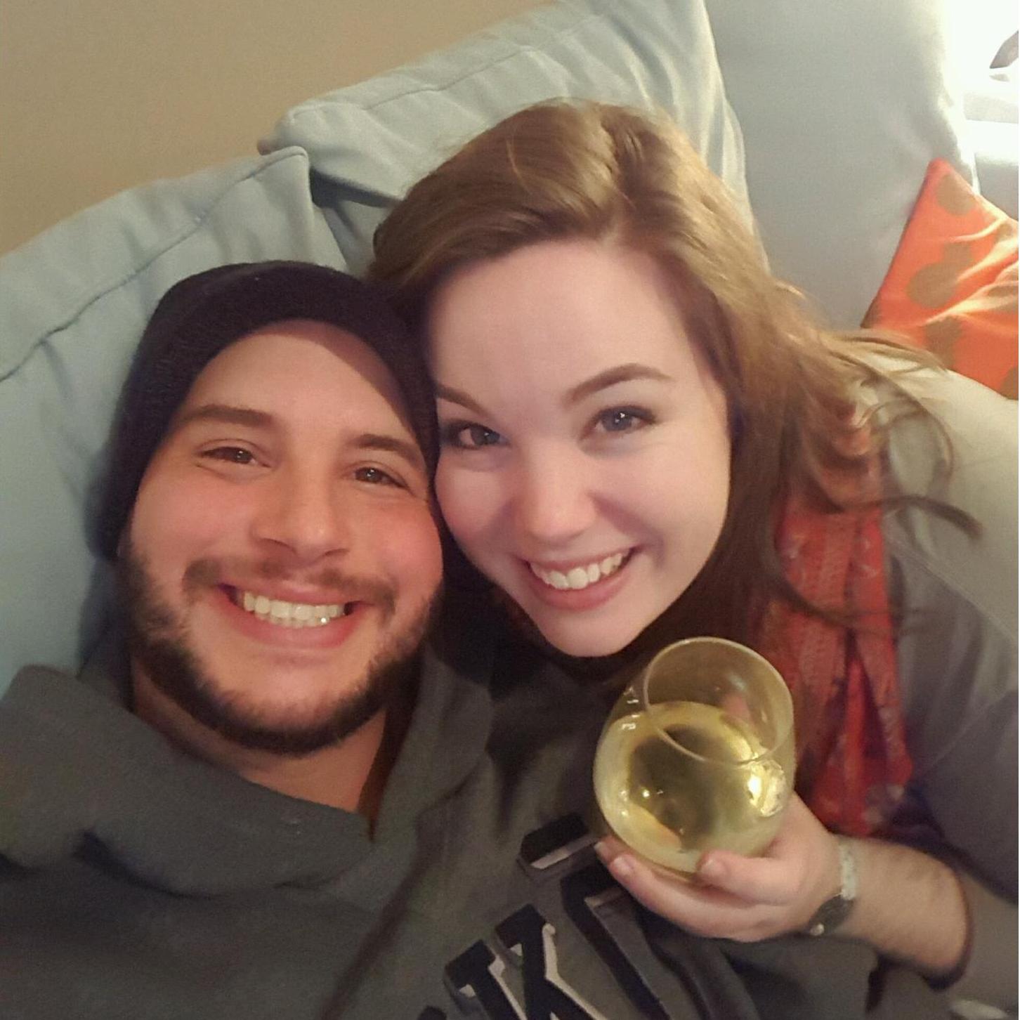 Jarek used to drive up to Tarboro on random weeknights to surprise Hannah! Best boyfriend ever? Yes!