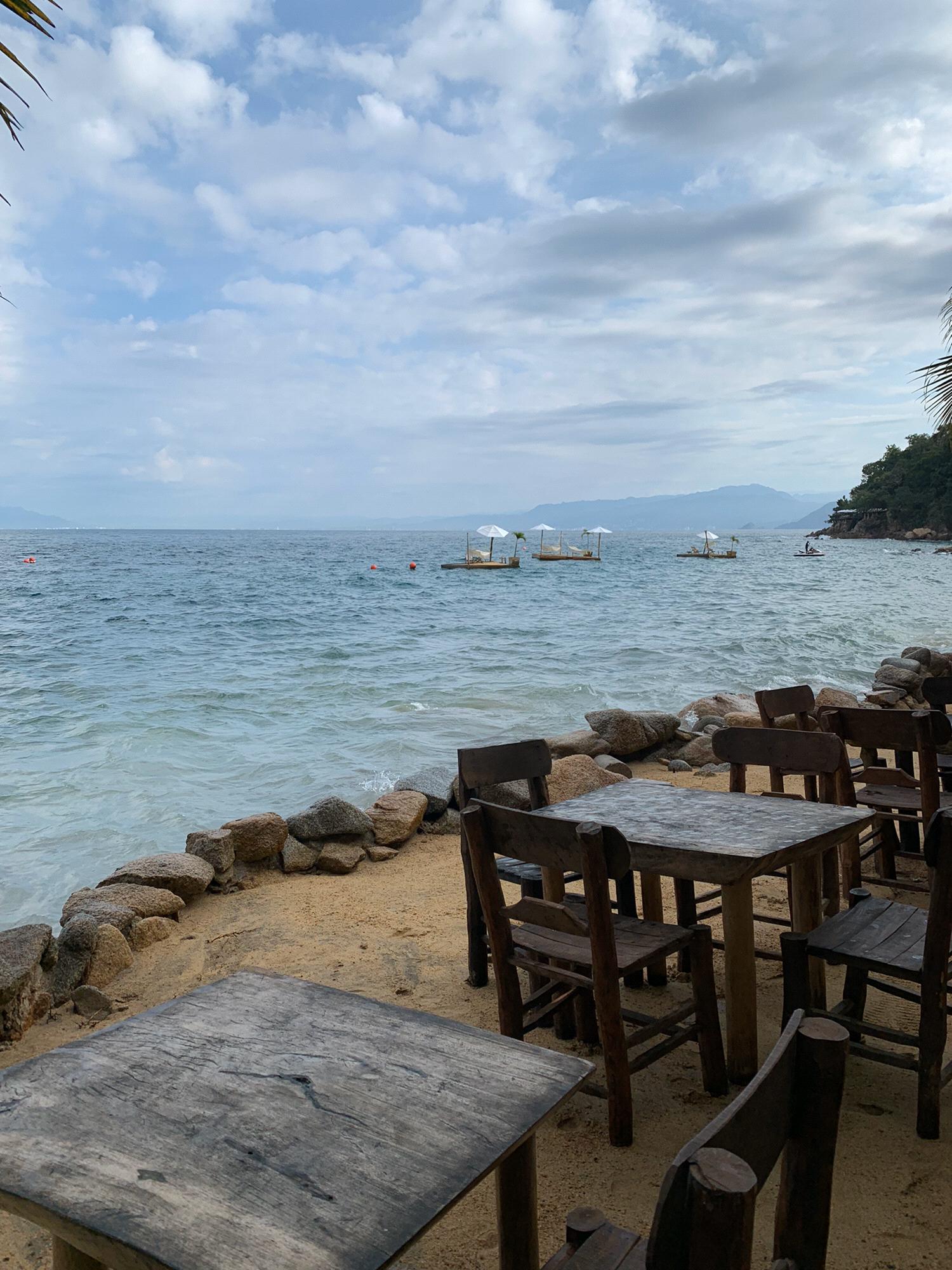 the view from Las Caletas