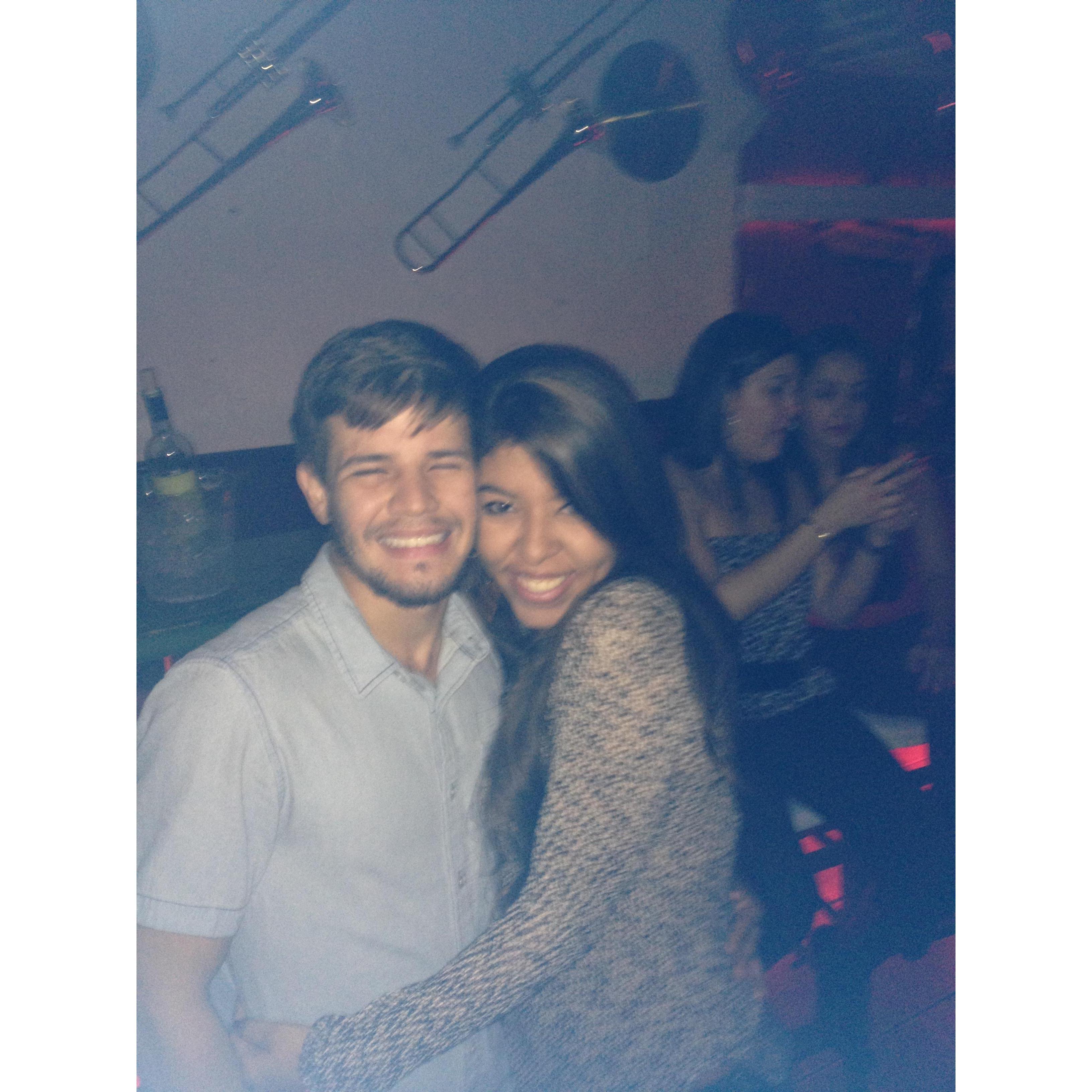 Primera rumba juntos