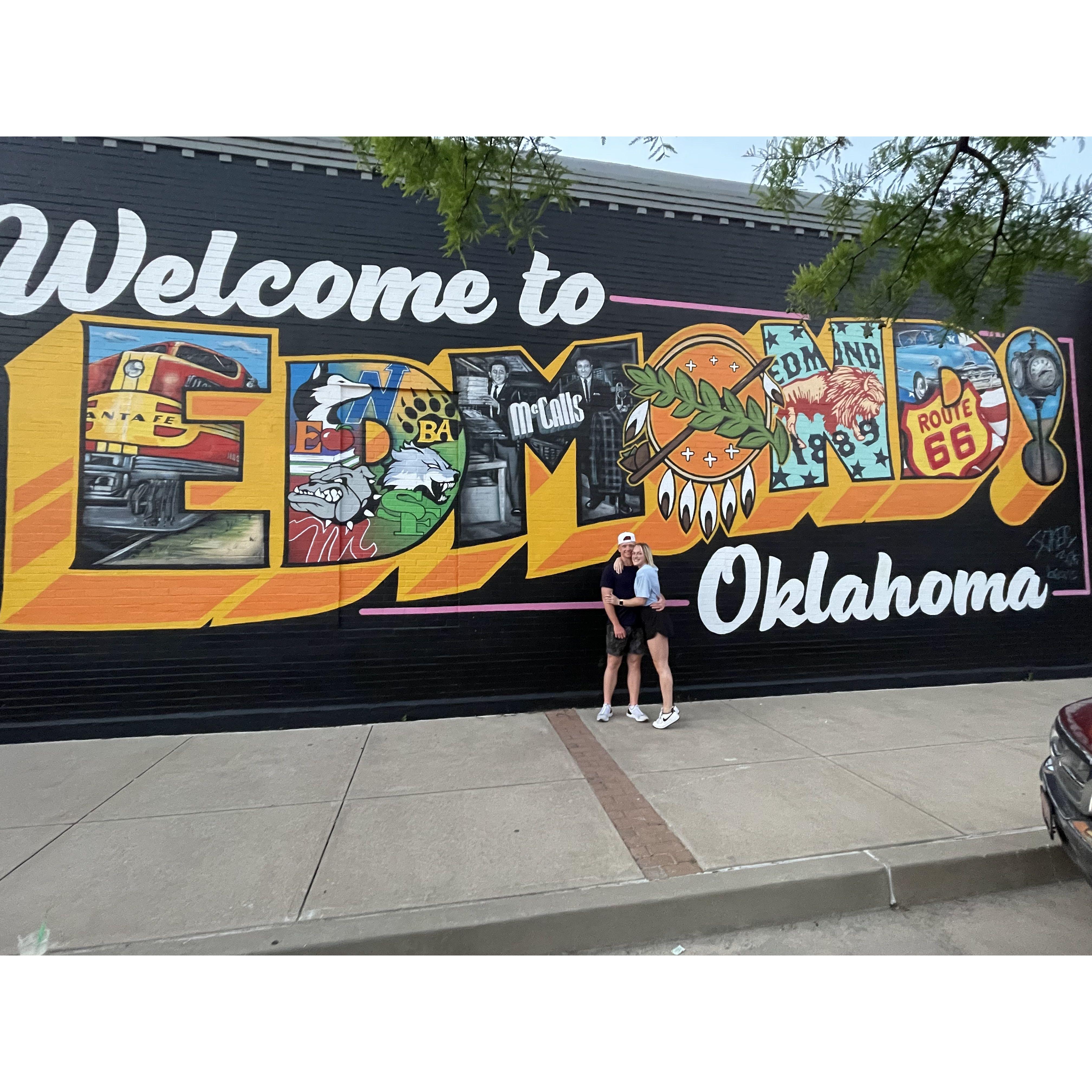 Alex's first time in Edmond