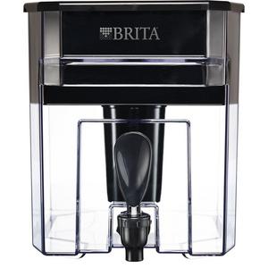 Brita Extra Large 18 Cup UltraMax Water Dispenser and Filter - BPA Free - Black