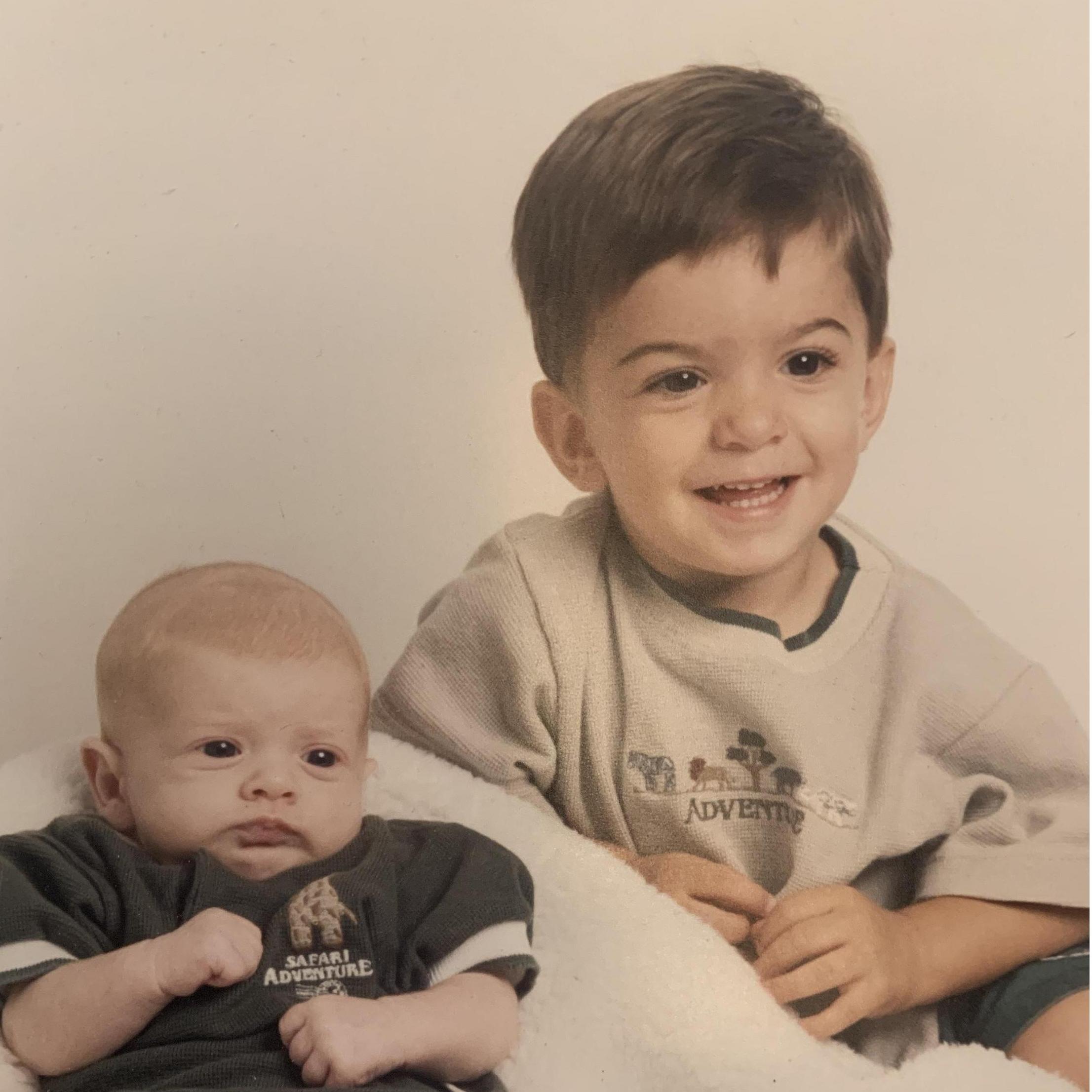 Caleb and his brother
