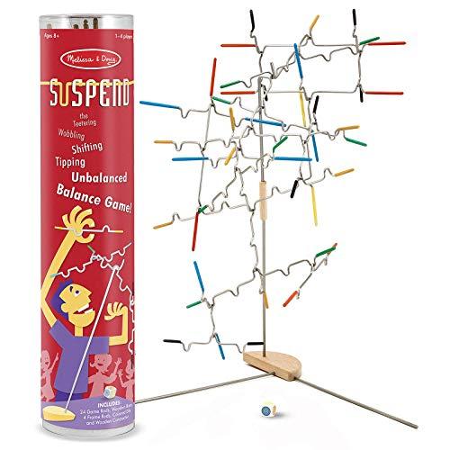 Melissa & Doug Suspend Family Game - The Original (Classic Games, Exciting Balancing Game, Develops Hand-Eye Coordination, Great Gift for Girls and Boys - Best for 8, 9, 10 Year Olds and Up)