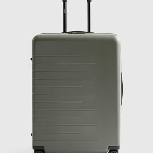 Large Check-In Suitcase - Olive