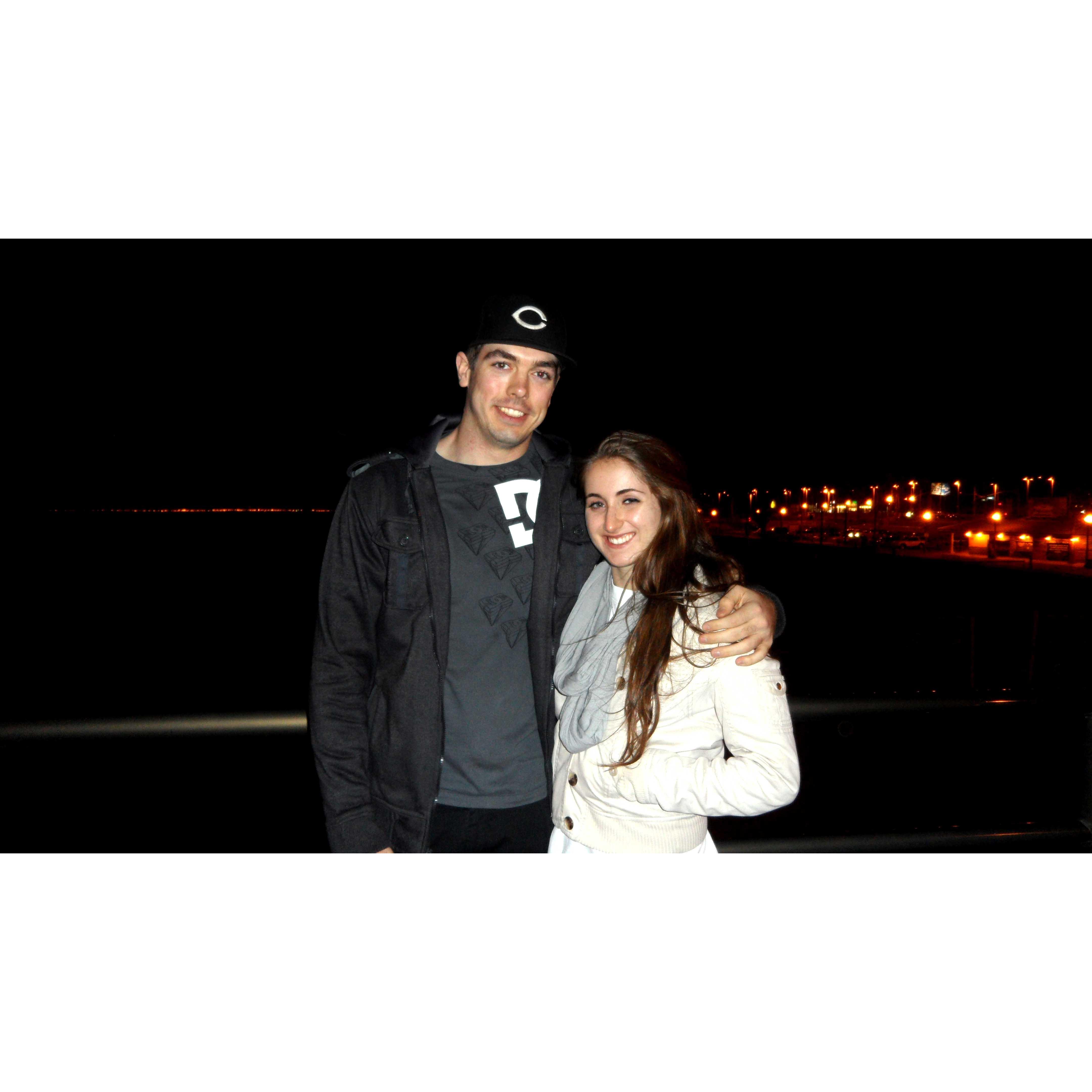 First out of state trip together to California and Knott's Berry Farm.