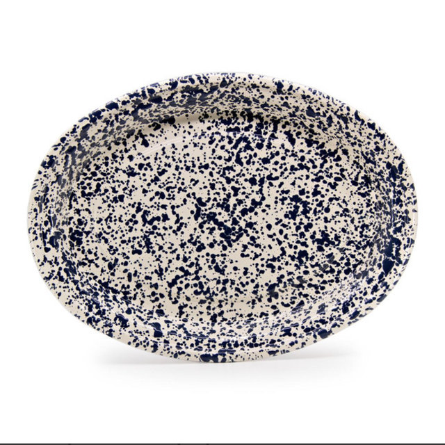 Crow Canyon Splatter Oval Platter