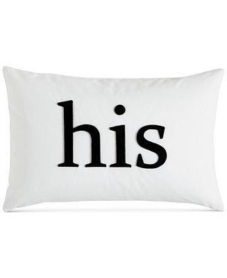 Word 12" x 18" Decorative Pillow, Created for Macy's