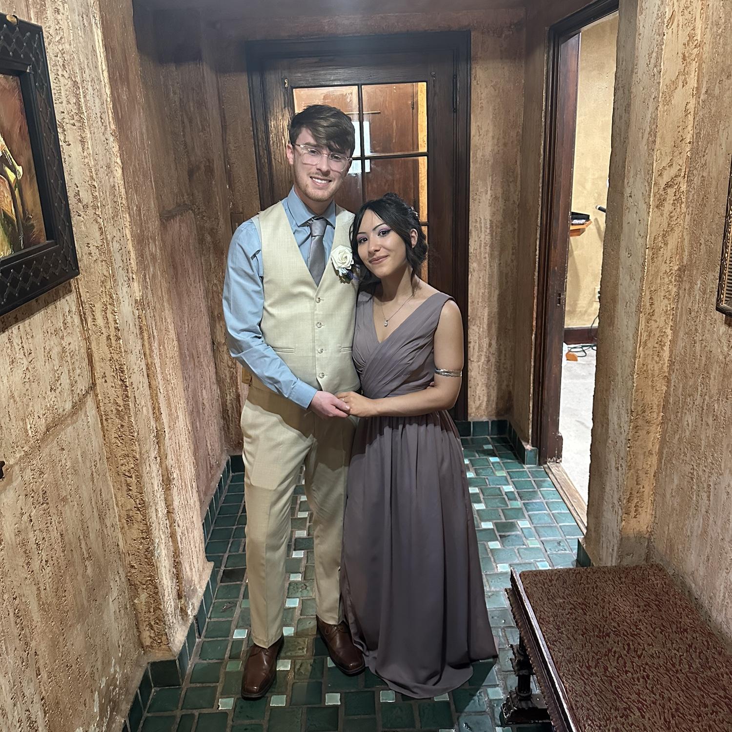 Attending Jacob and Trinity’s wedding