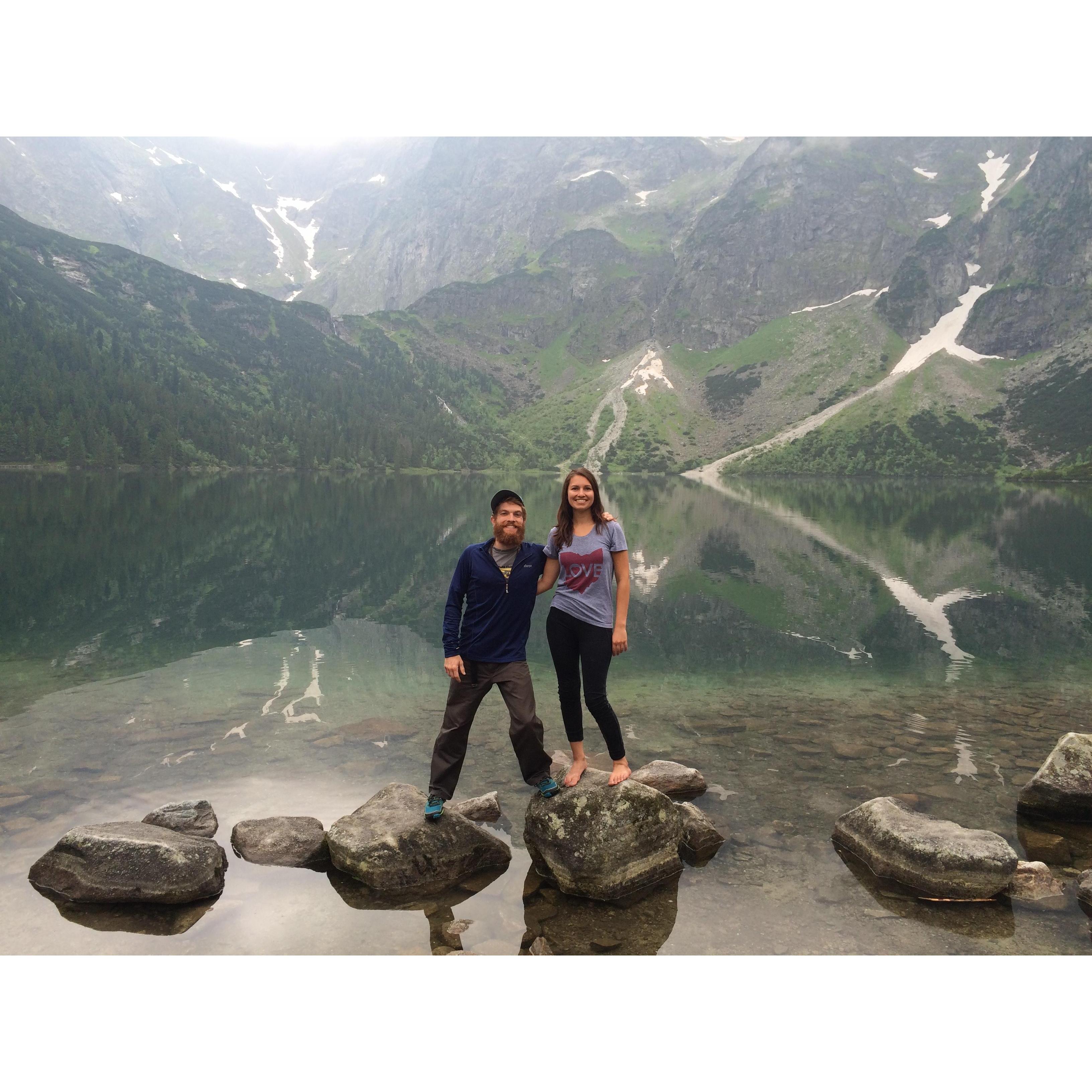 Morskie Oko, lake in Zakopane, Poland