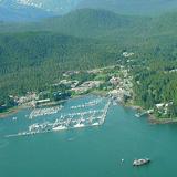Auke Bay for whale watching, fishing and other boating tours.
