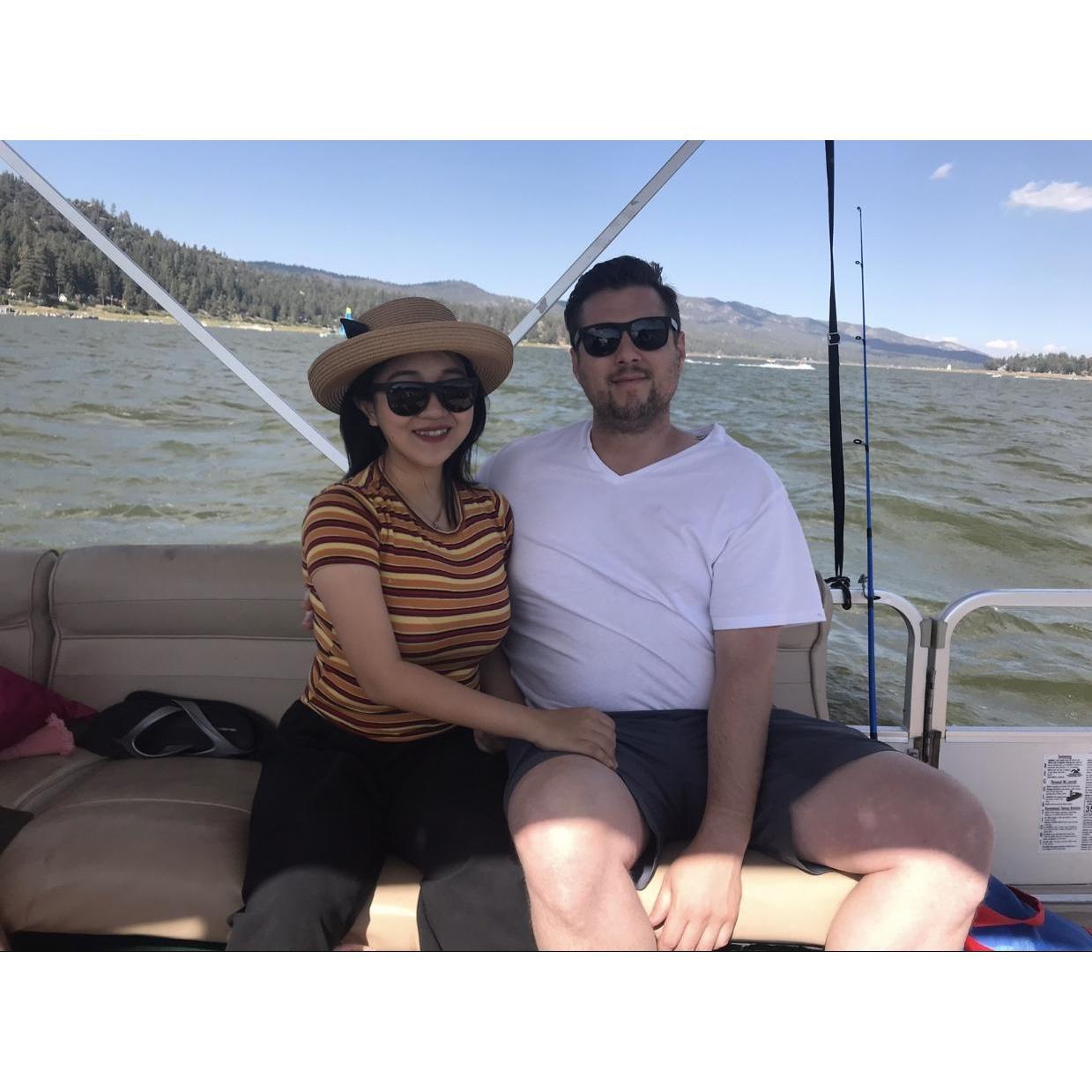 We went out fishing!