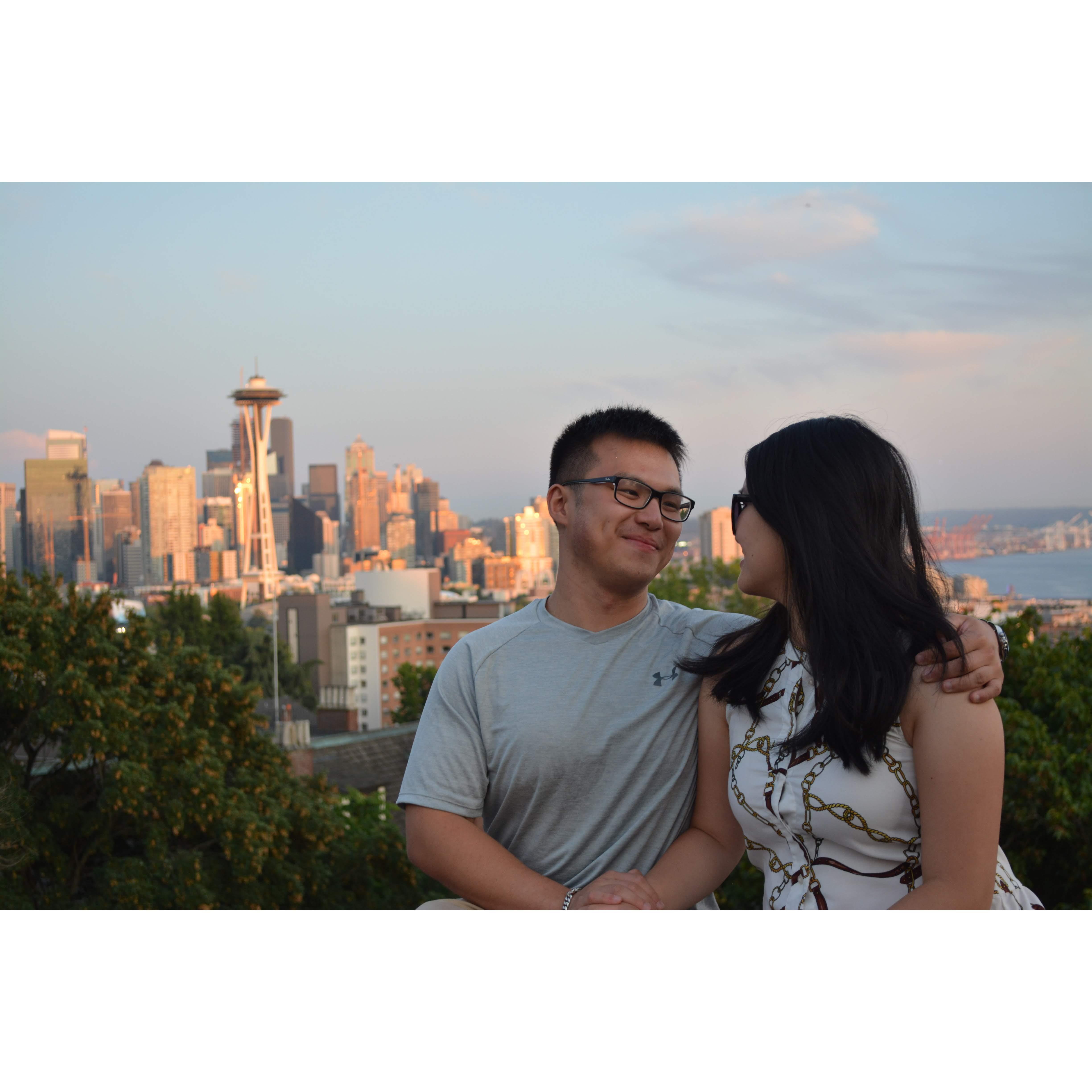 Summer trip to Seattle, Washington.