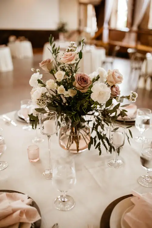 Dusty Rose & Cream Wedding Flower Moodboard  DIY Wedding Flower Packages –  Flower Moxie