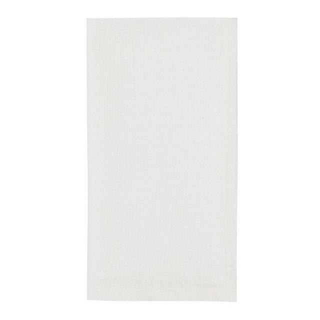 Organic Cotton Casual Napkin, Each  - White