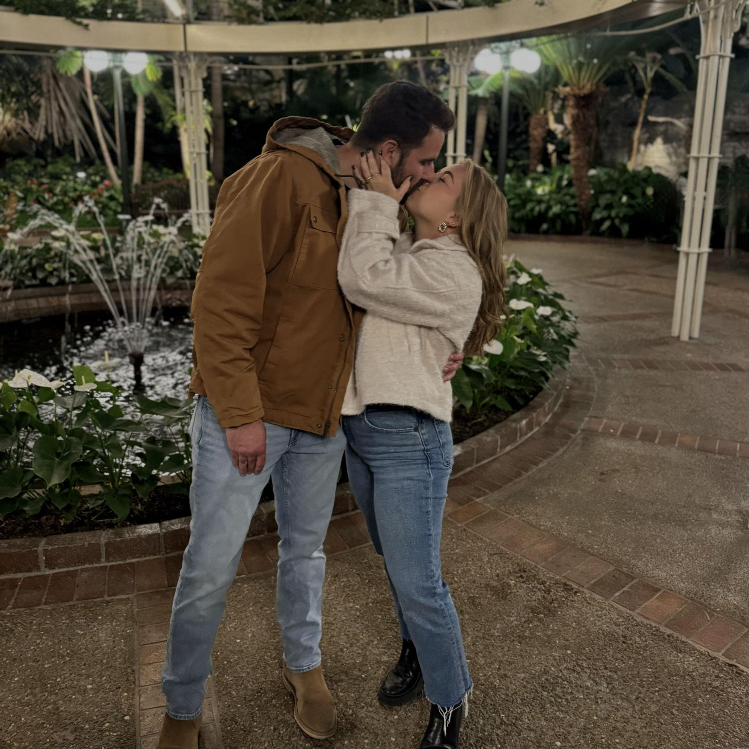 Our engagement at Opryland Hotel!
