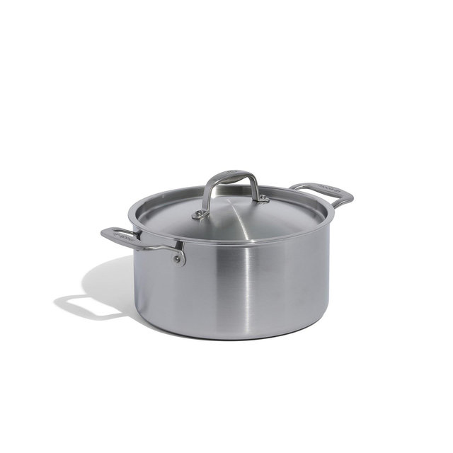 Made In Stainless Steel Clad 6-Quart Stock Pot with Lid