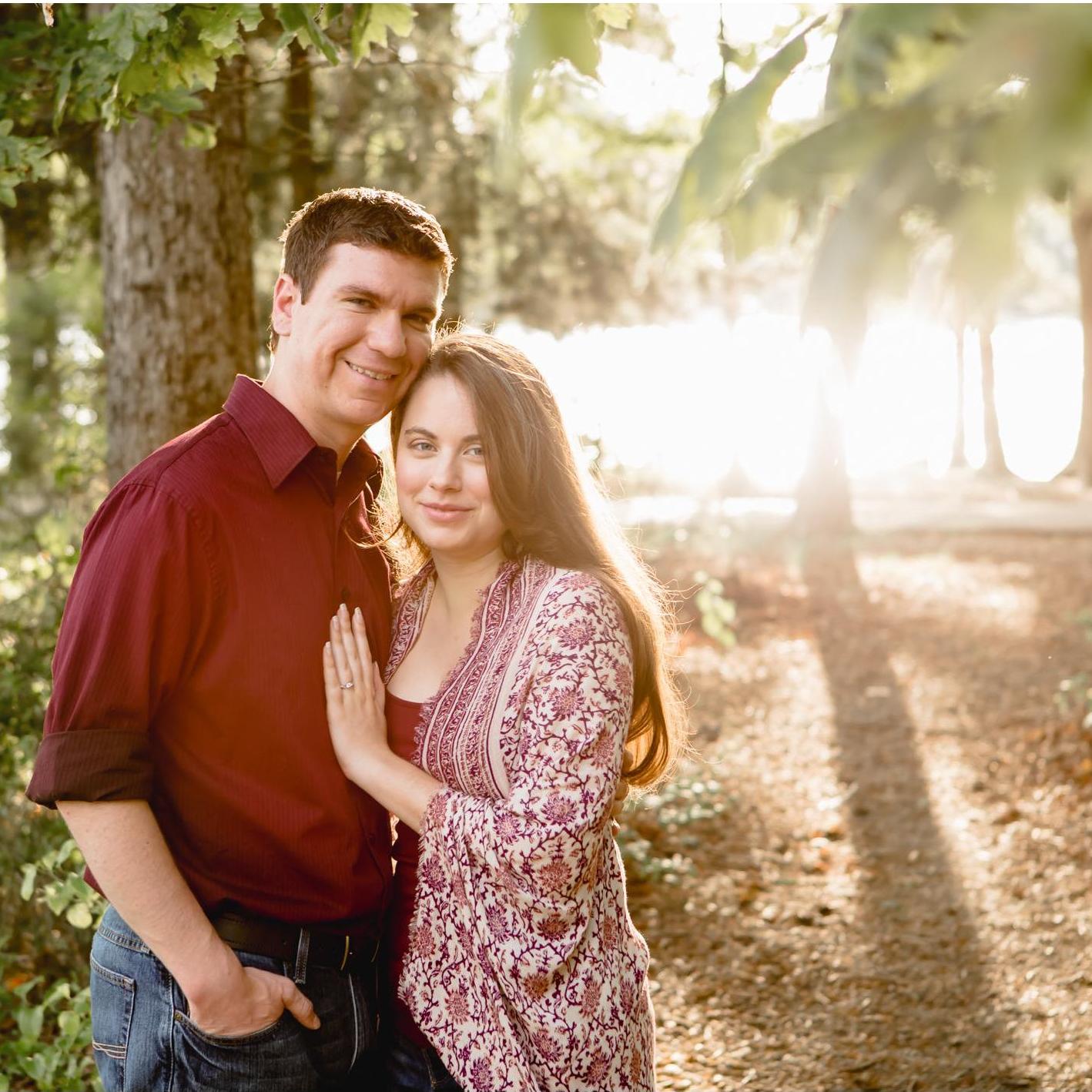 Anybody else see Jesus photobombing our engagement shoot!?!?!