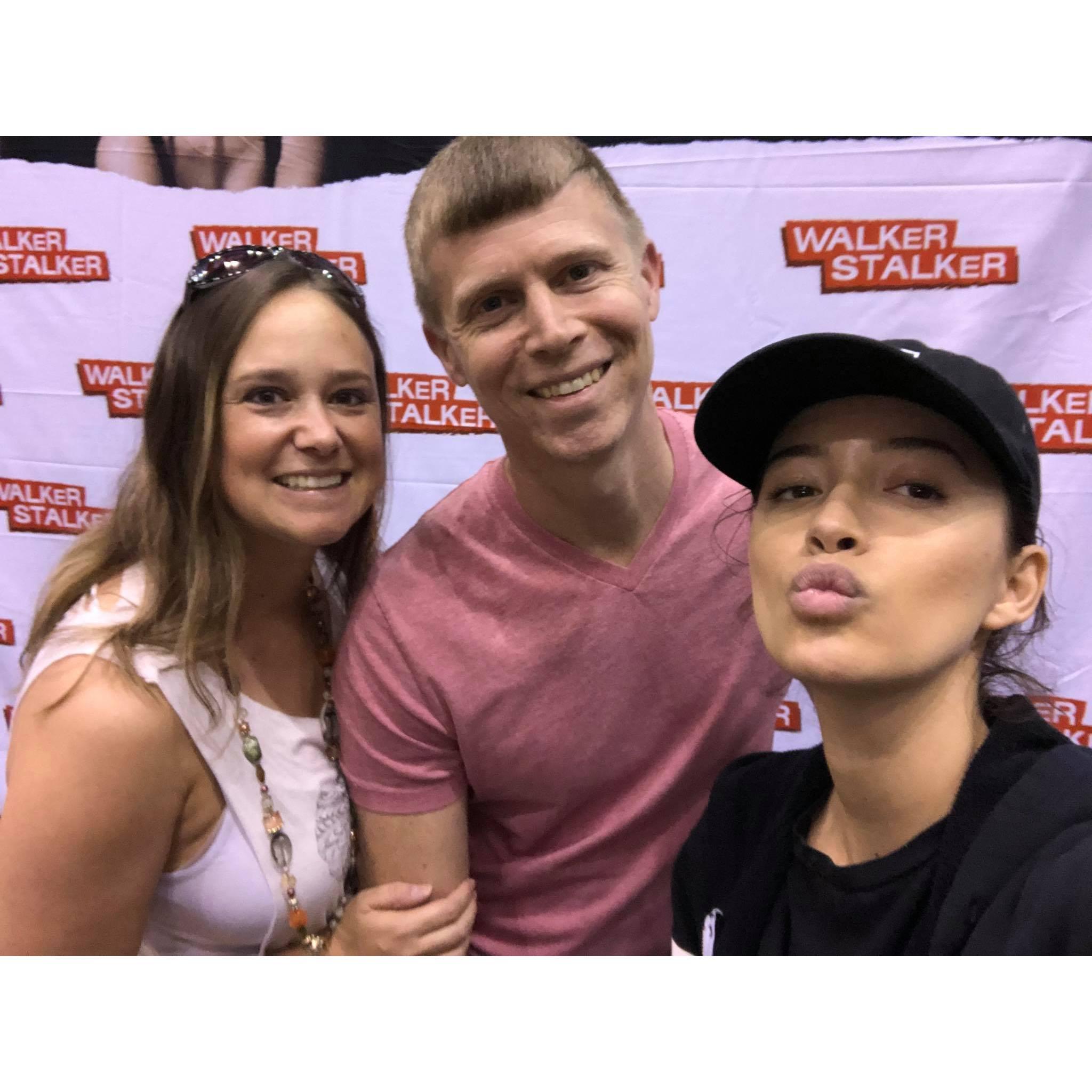 Meeting Rosita from TWD - August 11, 2018