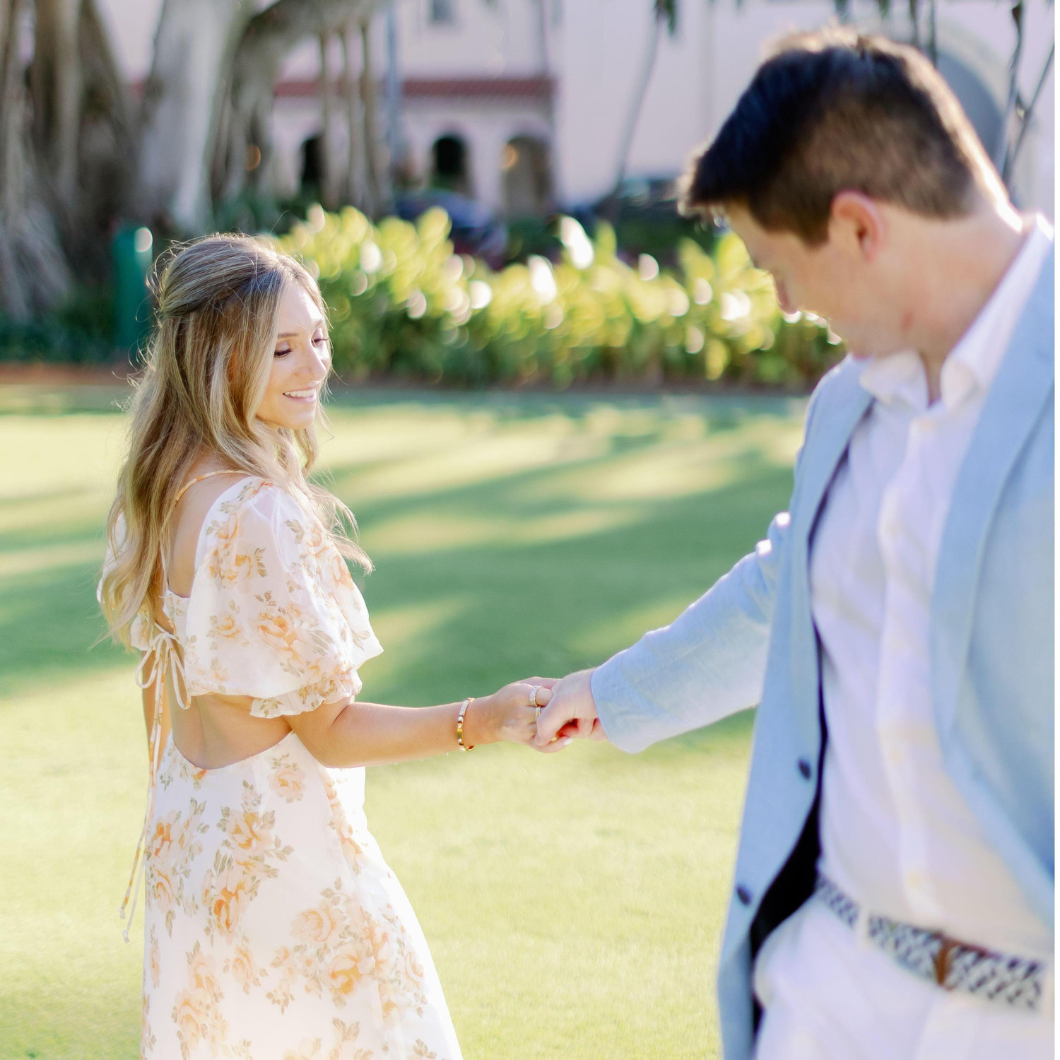 Engagement Photos at The Boca Raton Resort