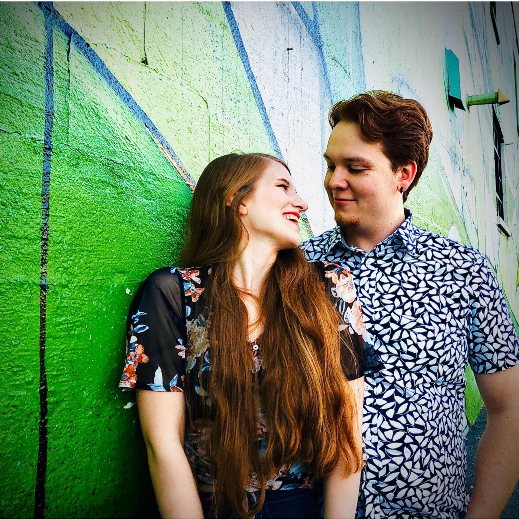 Couples moment from our 2019 band photoshoot