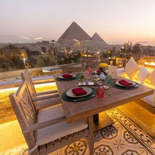 Dinner for Two in Giza