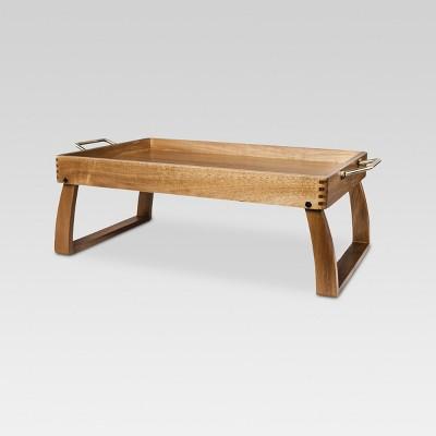 Acacia Bed Tray 23x15x8in - Threshold™