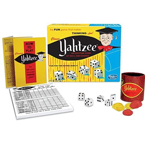 Classic Yahtzee, An Exciting Game Of Skill And Chance