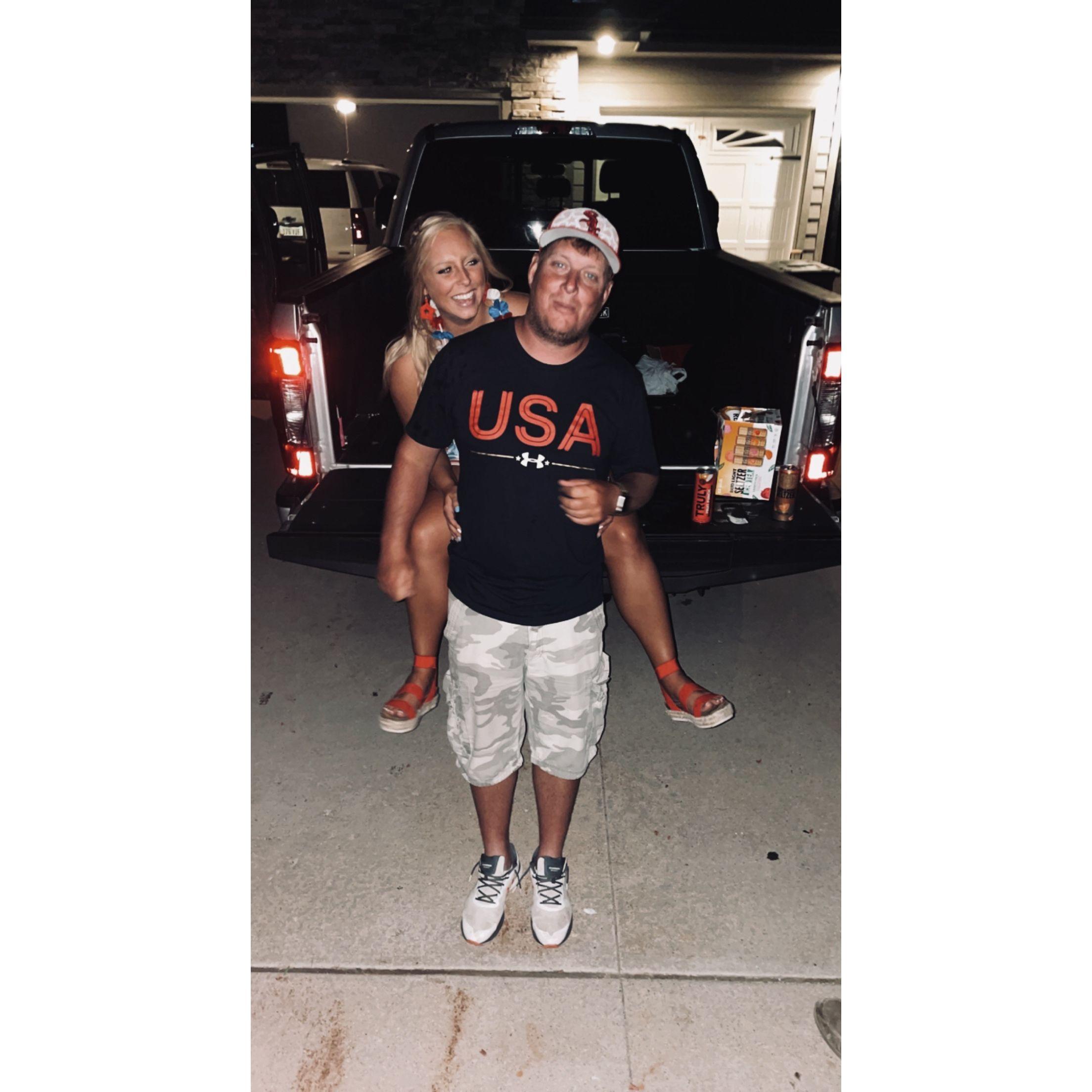 First 4th of July together