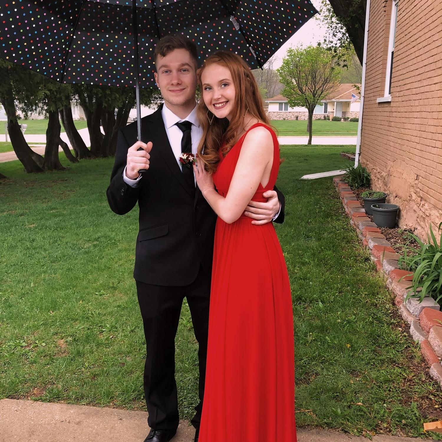 Megan’s senior ball