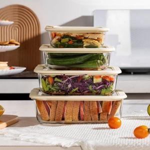 Urban Green Food Storage, Set of 4