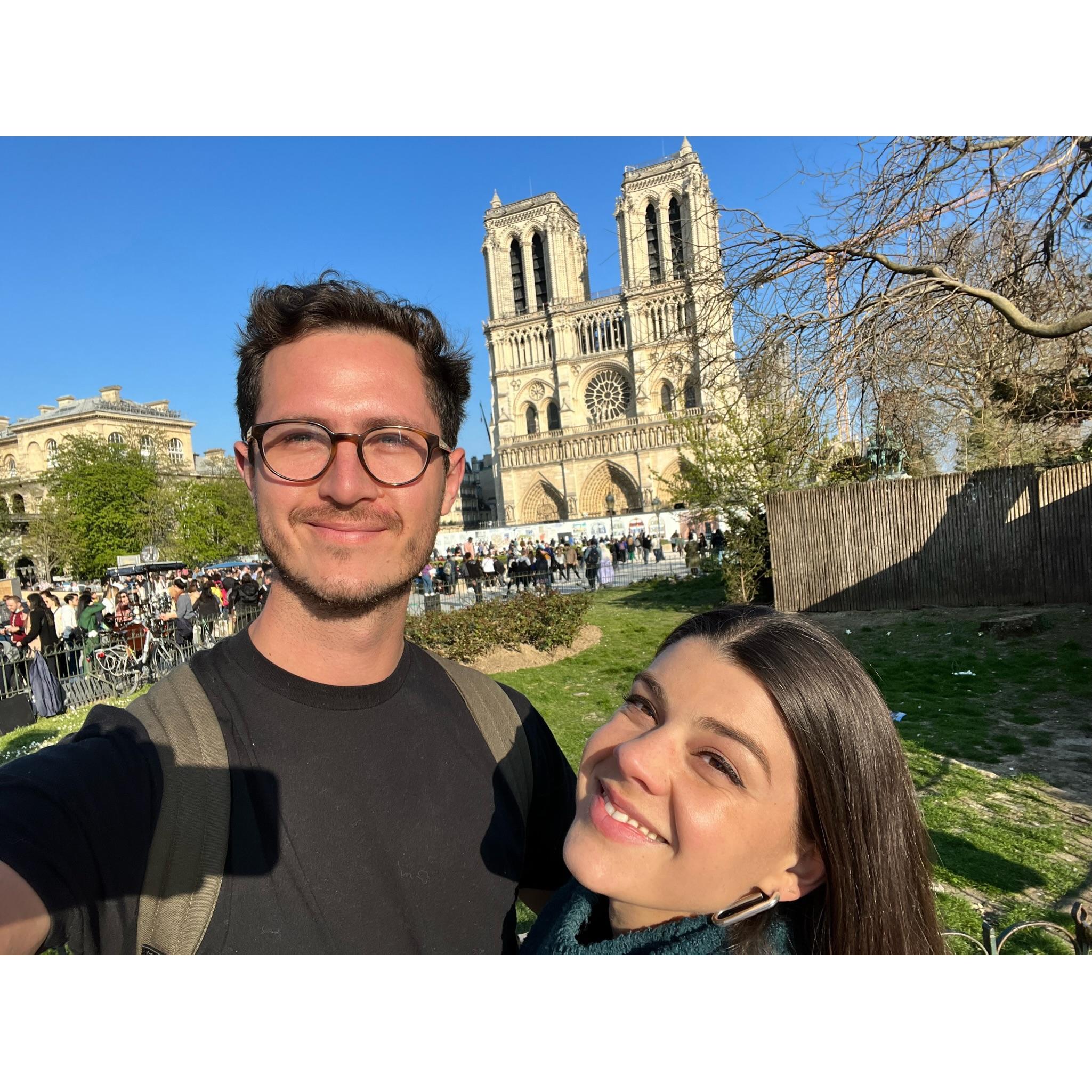 Notre Dame in the frame (Paris | March 2022)
