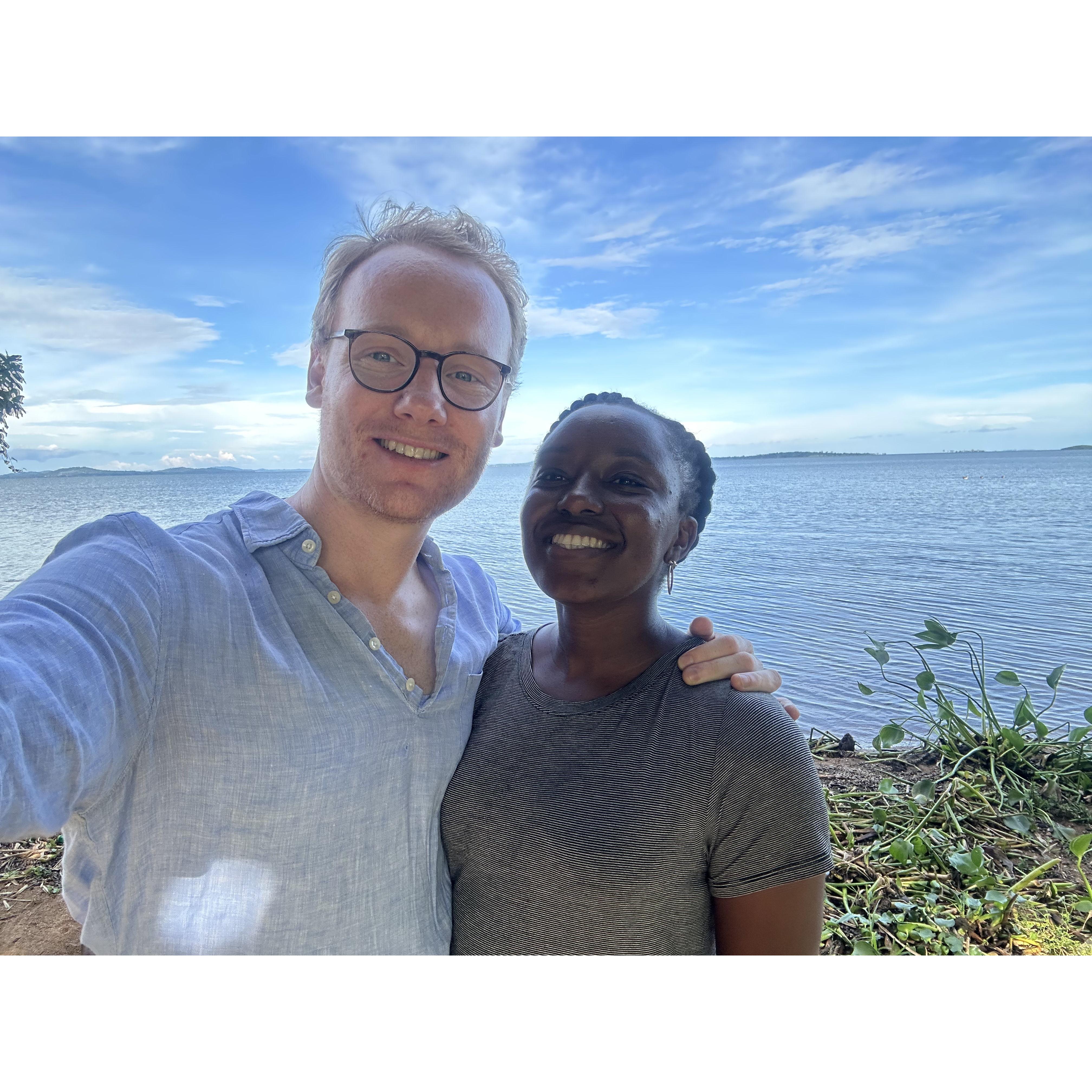 At our home in Bwerenga, Uganda
