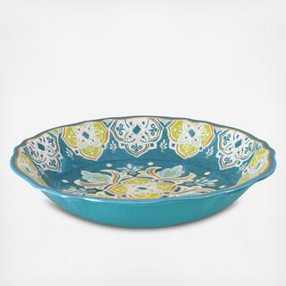 Tangerine Melamine Salad Serving Bowl